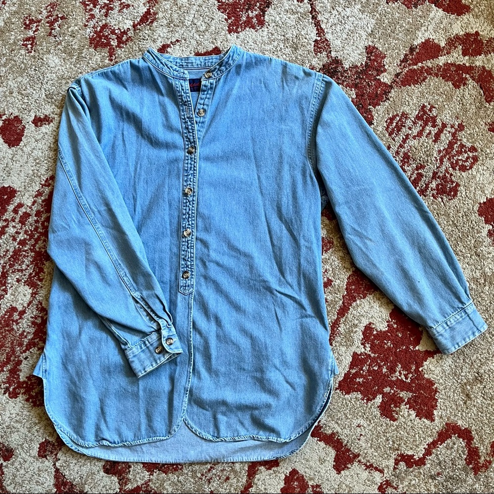 90’s Girorgio Sant’ Angelo Denim Button Up Shirt